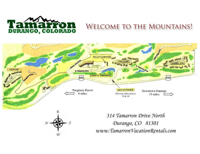 Durango House: 314 N Tamarron Dr