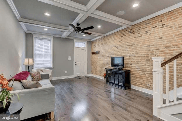 Baltimore Townhome: 3405 - LL Front of House Room