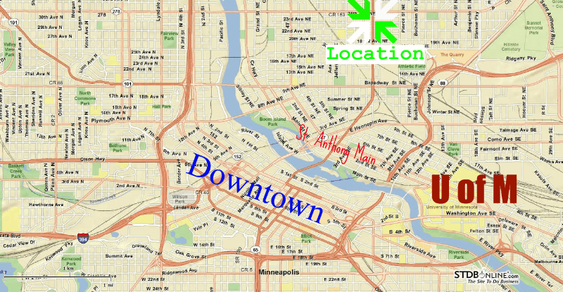 Minneapolis Apartment: 2207 1/2 Central Ave NE