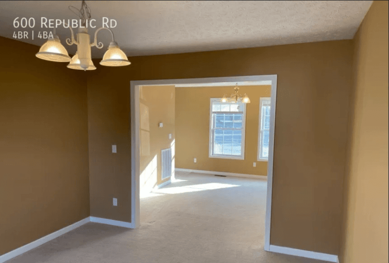 Christiansburg Townhome: 600 Republic Road