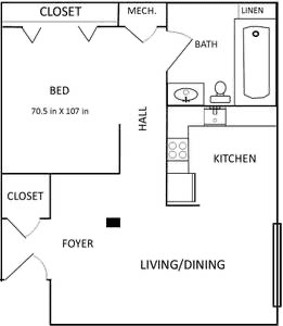 Arlington Apartment: 1400 12th St N