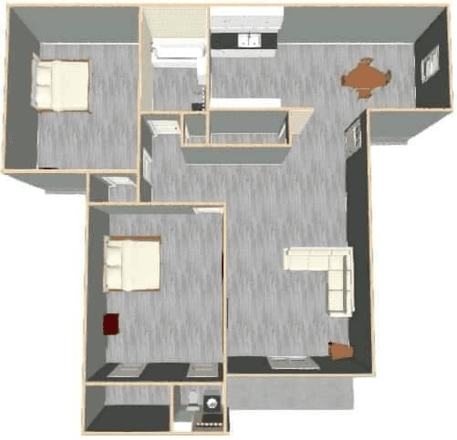 Oklahoma City Apartment: 5531 S Sunnylane Rd