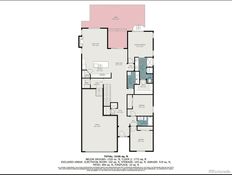 Castlerock House: 1170 McMurdo Cir