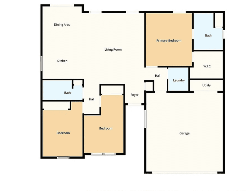 Jeffersonville House: 2714 Crownpoint Dr