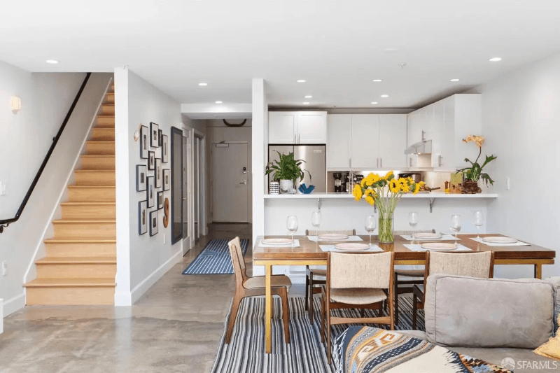 San Francisco Townhome: 2412 Harrison St