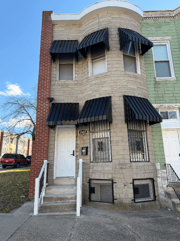 Baltimore Townhome: 1927 Harlem Ave