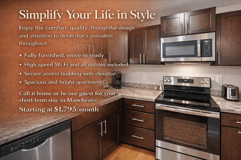 Manchester Apartment: 1361 Elm St