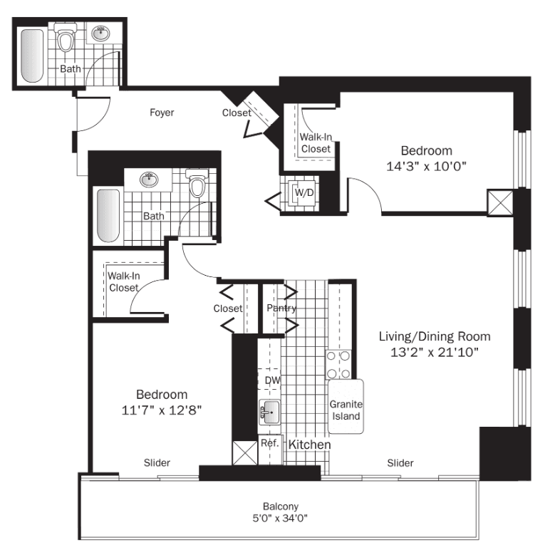 Chicago Apartment: 525 N State