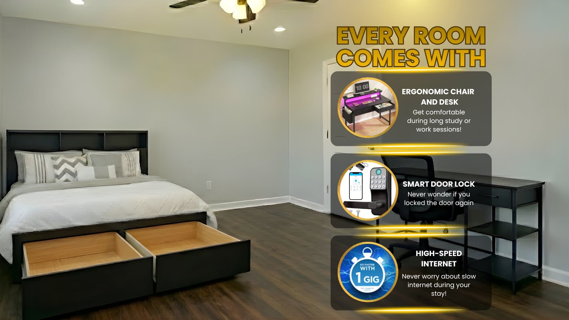 Slidell Single Room: 3834 Cambridge St,