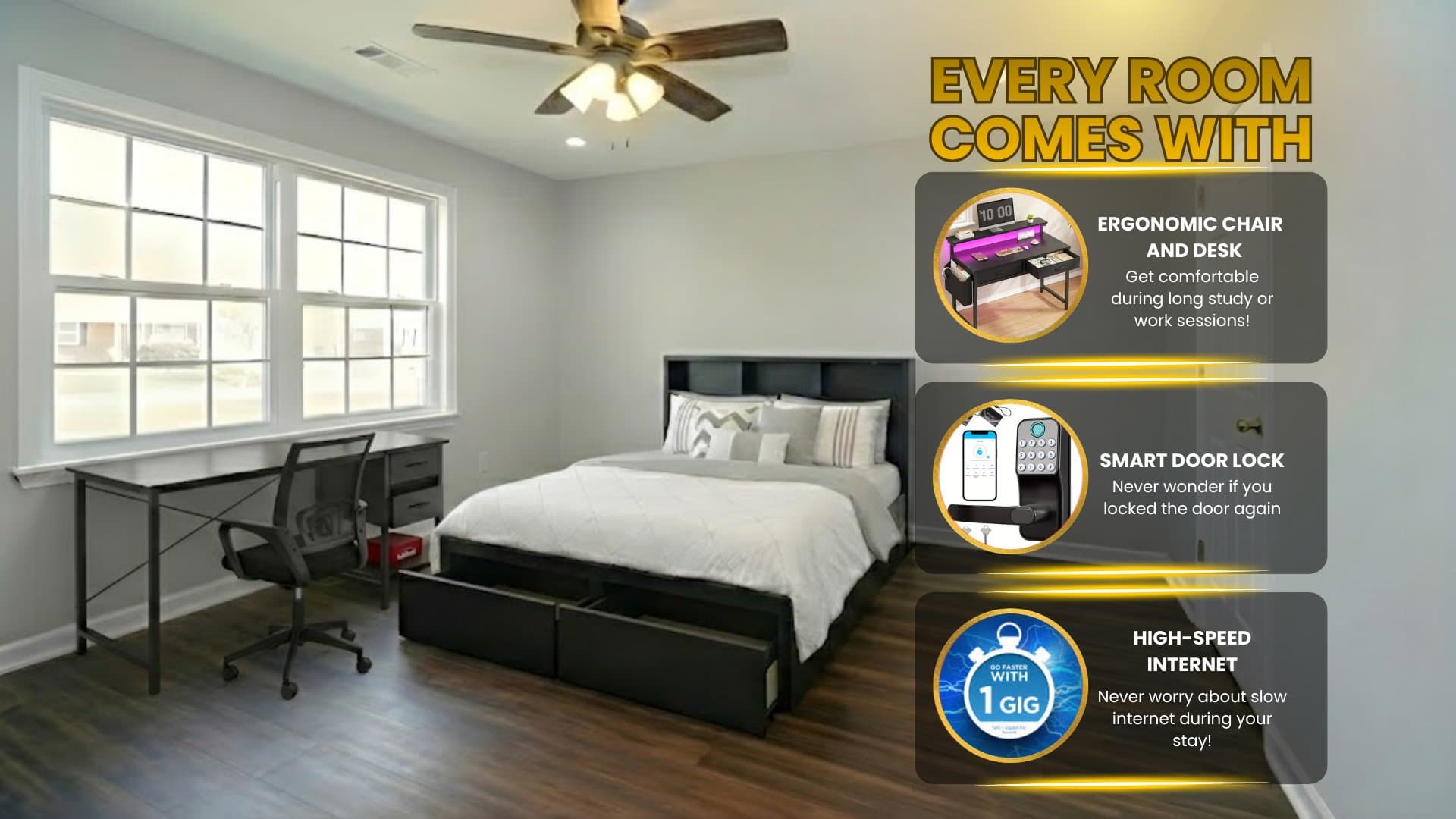 Slidell Single Room: 3834 Cambridge St,