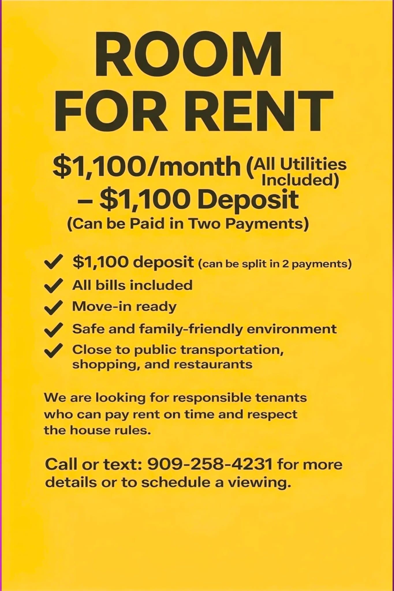 Los angeles Single Room: 329 e 116th pl