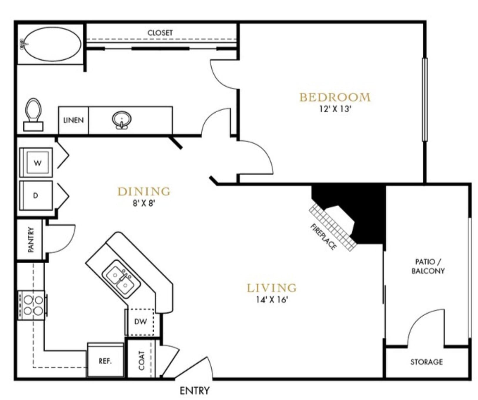 Dallas Apartment: 14332 Montfort