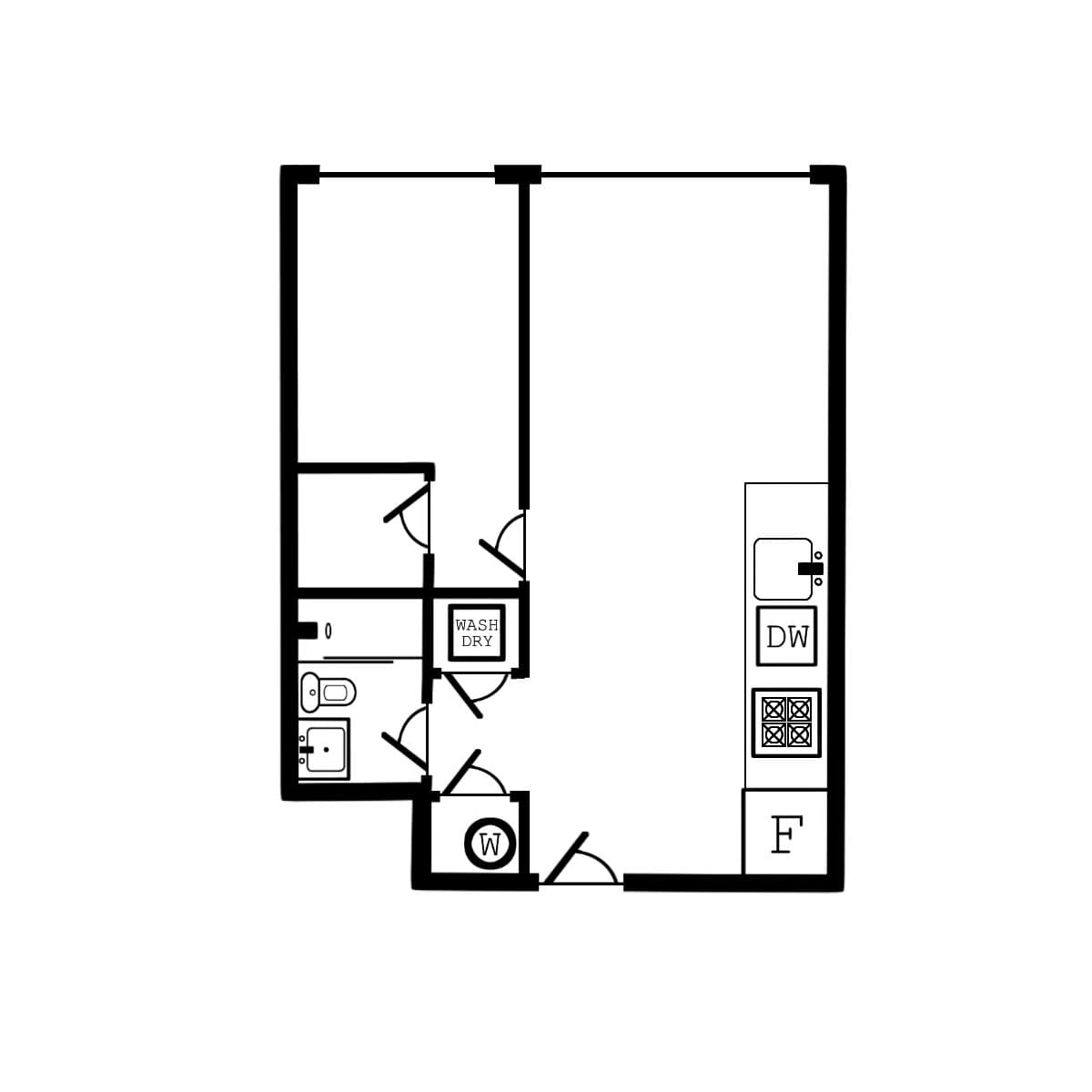 Philadelphia Apartment: 1112 E Berks St.