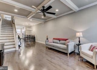 Baltimore Townhome: 3405 - UL Front of House Room