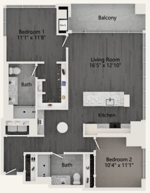 Chicago Apartment: 1356 W Randolph