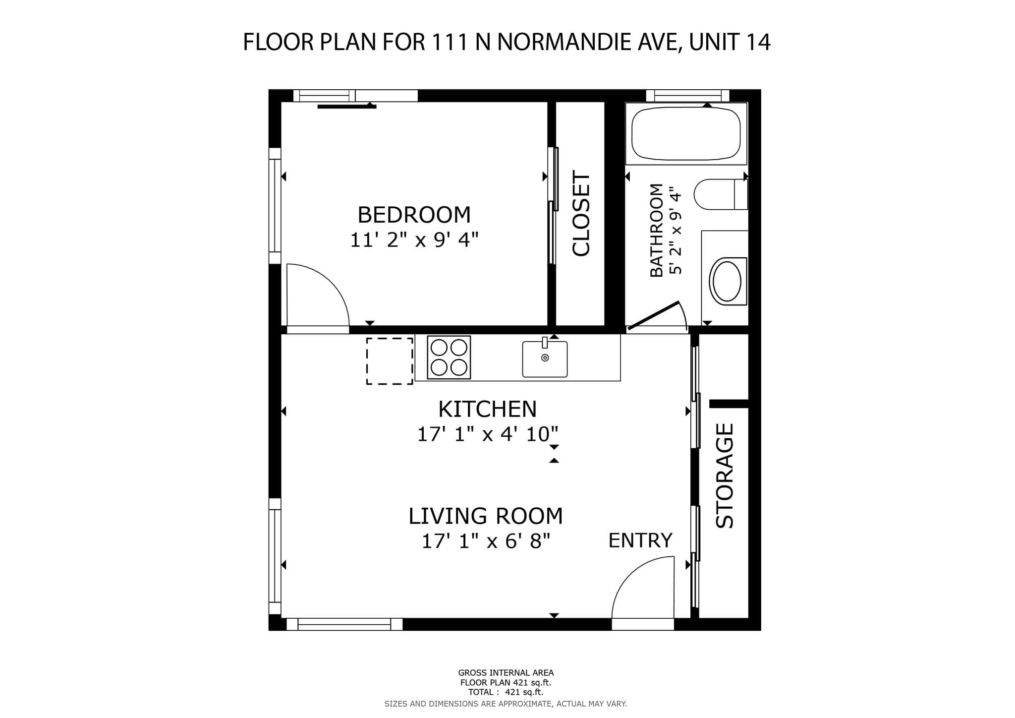 Los Angeles Apartment: 111 N Normandie Avenue