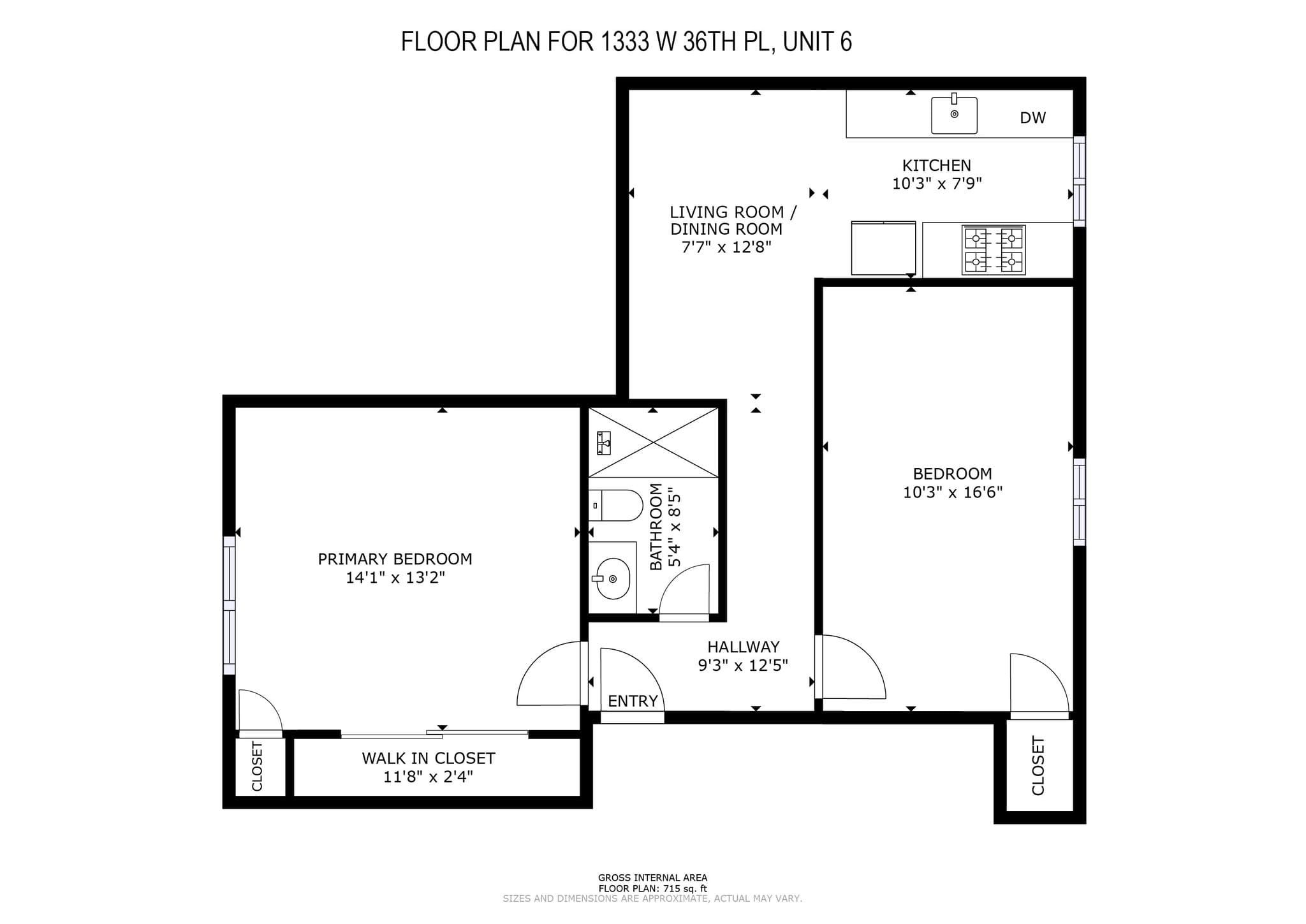 Los Angeles Apartment: 1333 W 36th Place