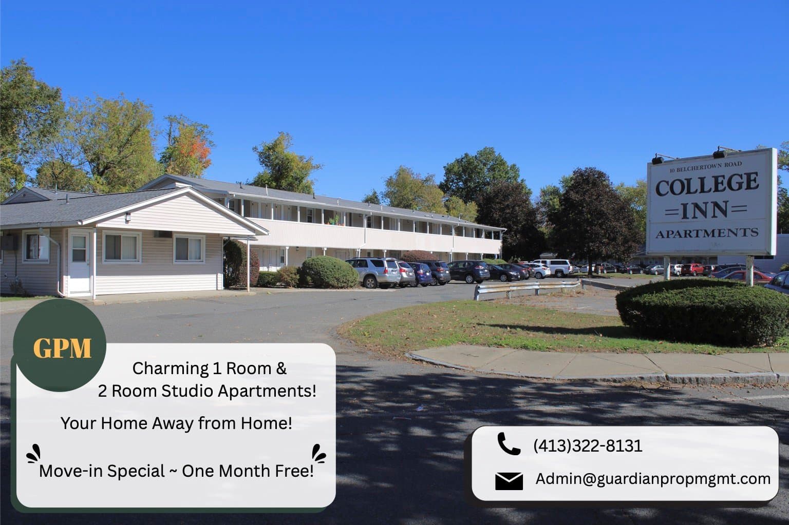 Amherst Apartment: 10 Belchertown Rd