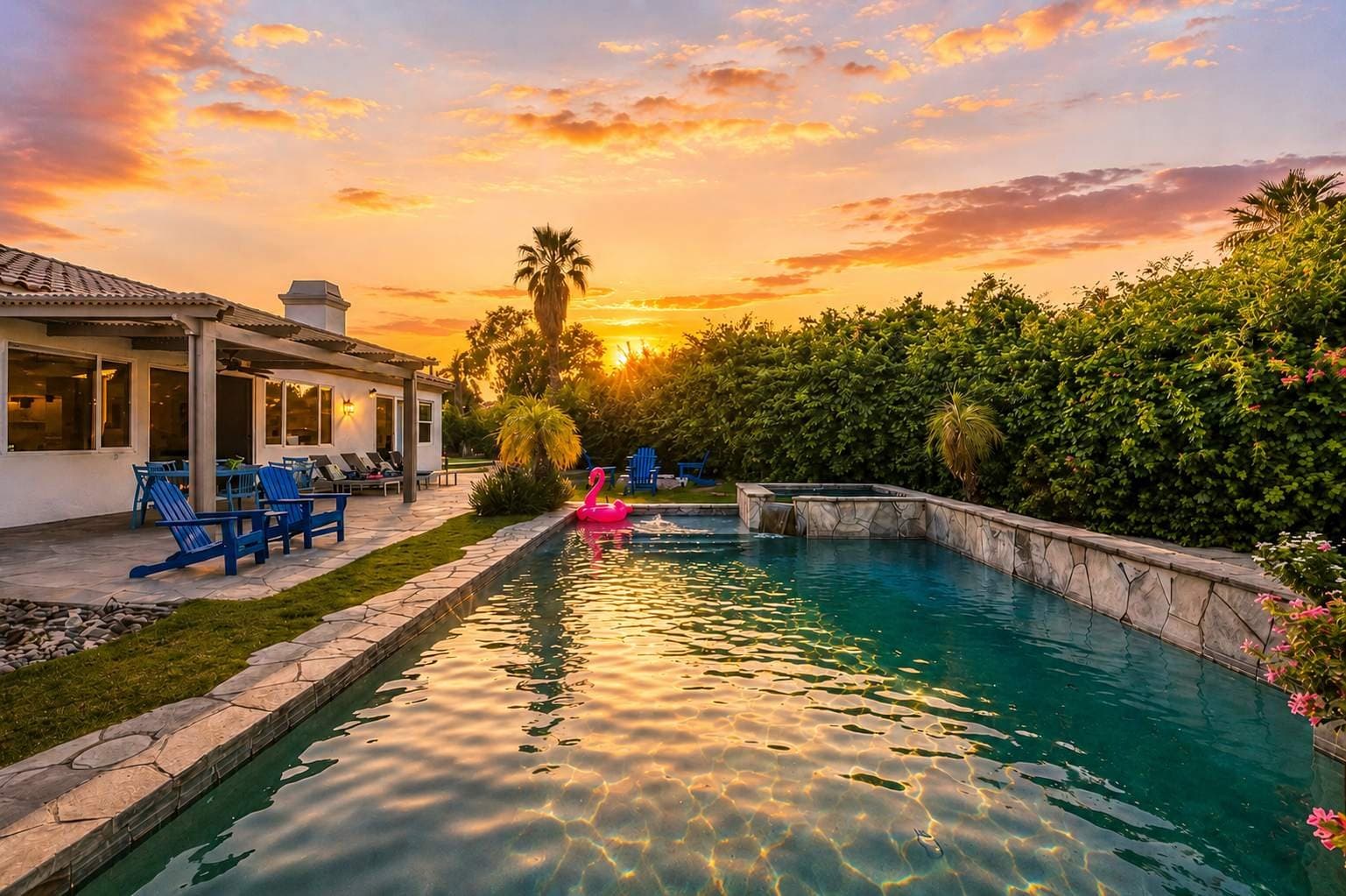 La Quinta House: 44260 Vía Coronado