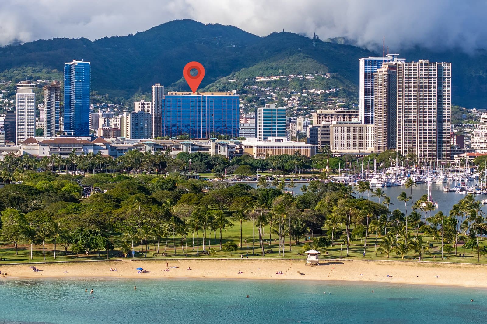 Honolulu Condo: 1555 Kapiolani Blvd.,