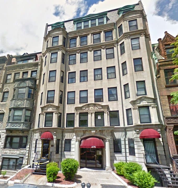 Boston Apartment: 475 Commonwealth Ave.