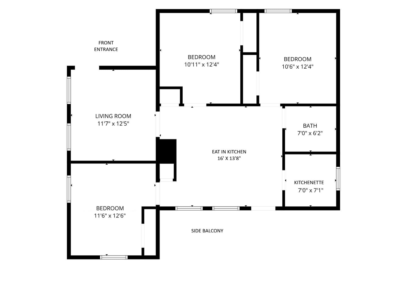 Manchester Apartment: 496 Bartlett St