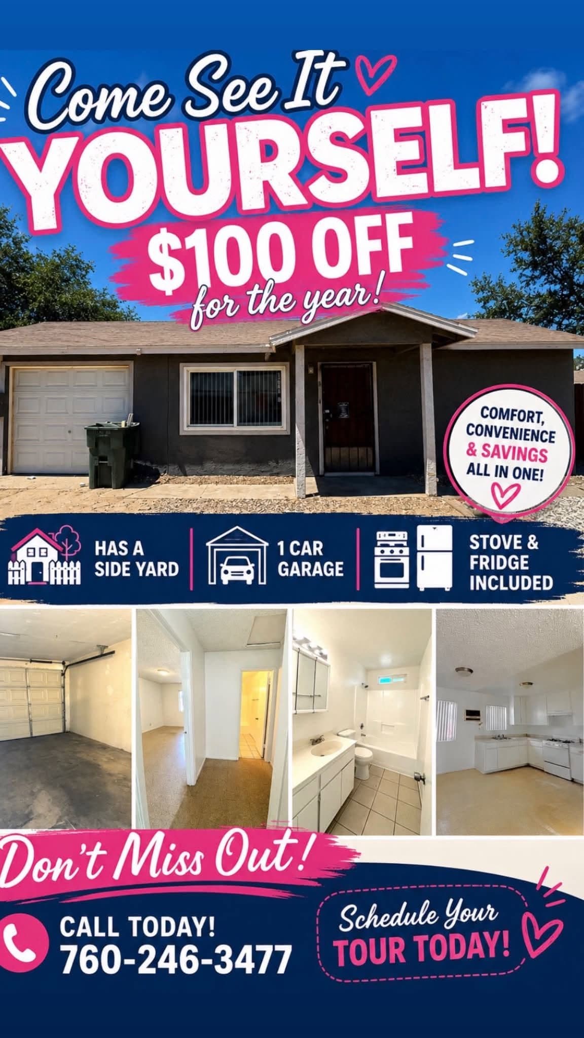 Adelanto Apartment: 12048 Sand Ave. B