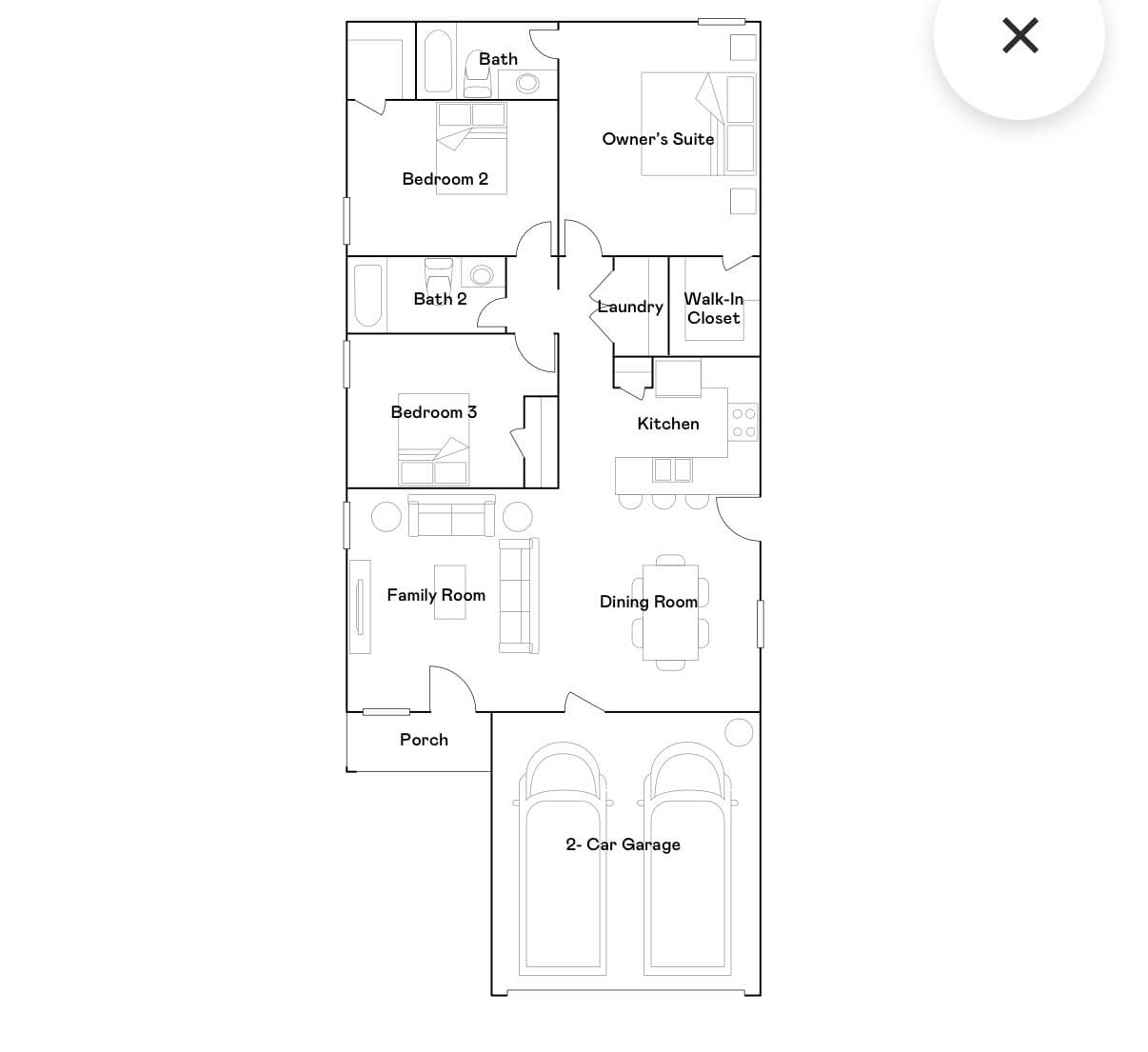 Dallas House: 1755 Route Lane
