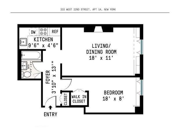 Manhattan Apartment: 333 22nd St