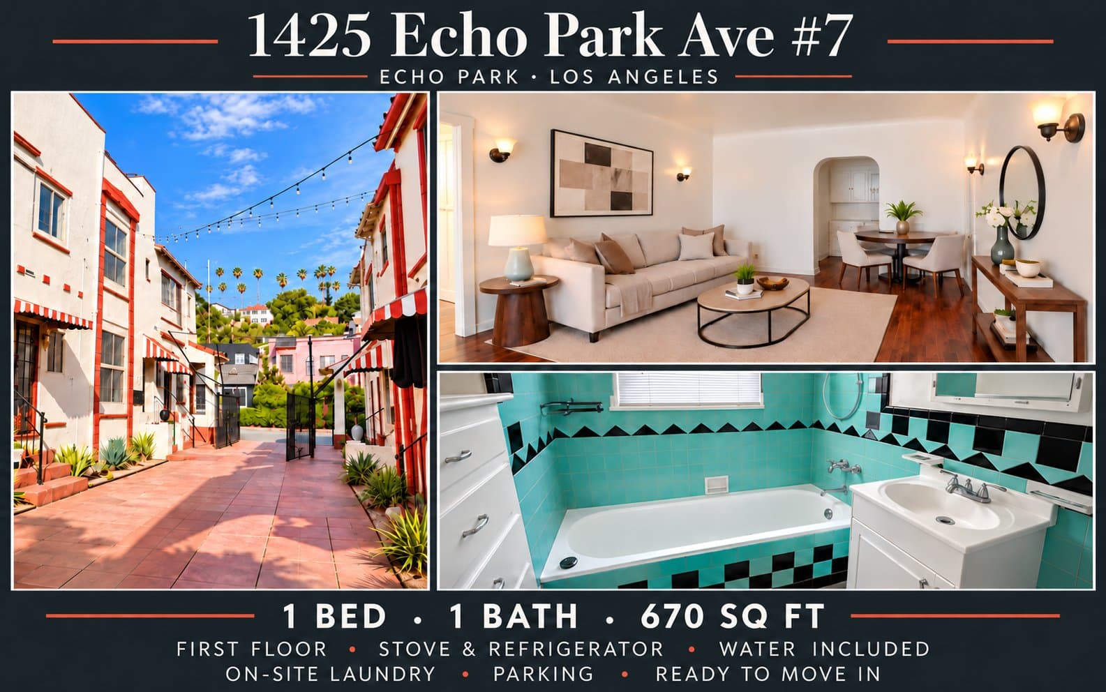 Los Angeles Apartment: 1425 Echo Park Ave