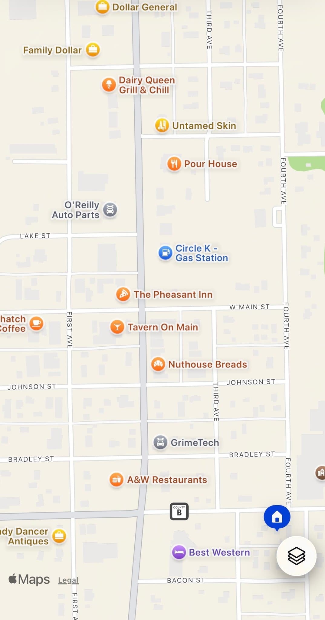 Siren Other: 7637 County Road B