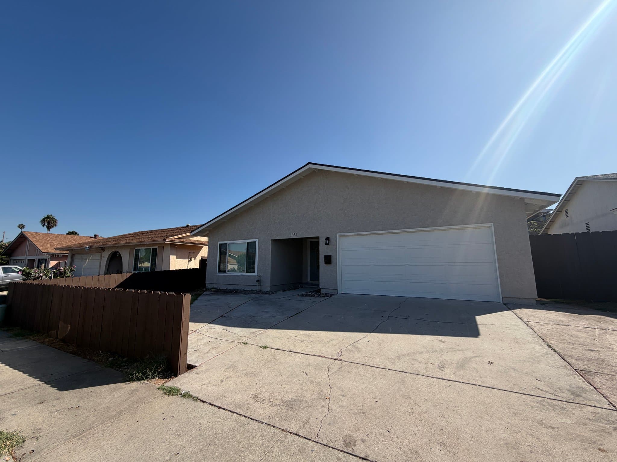 San Diego House: 1383 Wystone Dr.