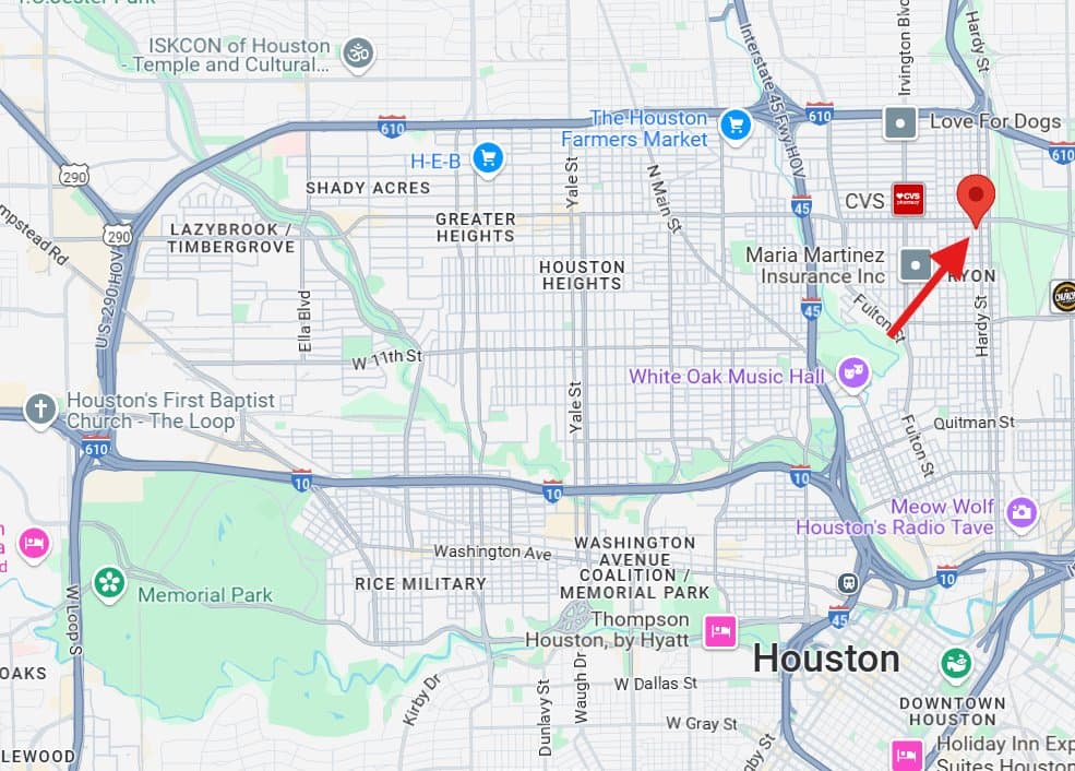 Houston House: 1511 EVELYN ST