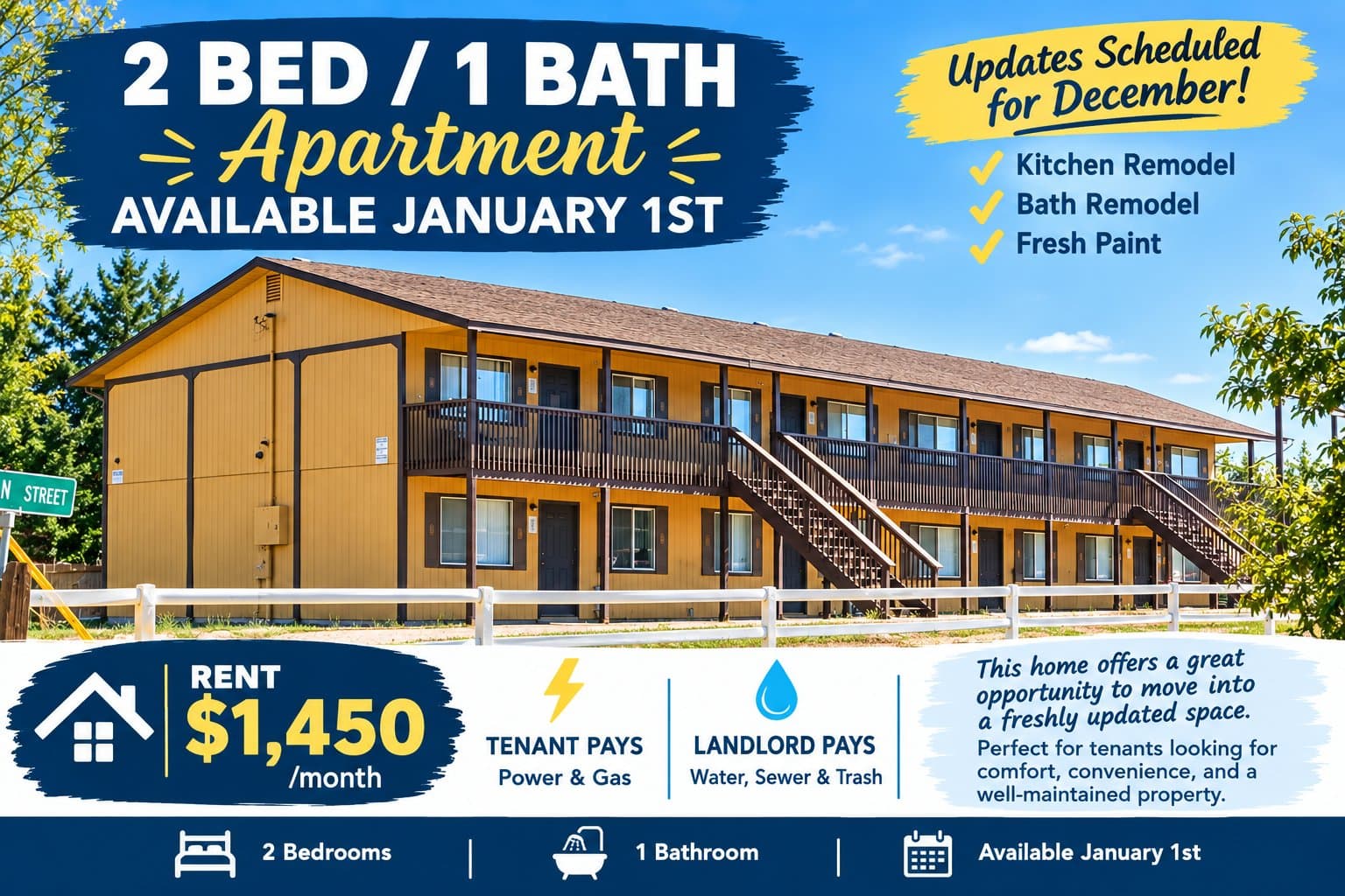 Cottonwood Apartment: 1111 E Cochise