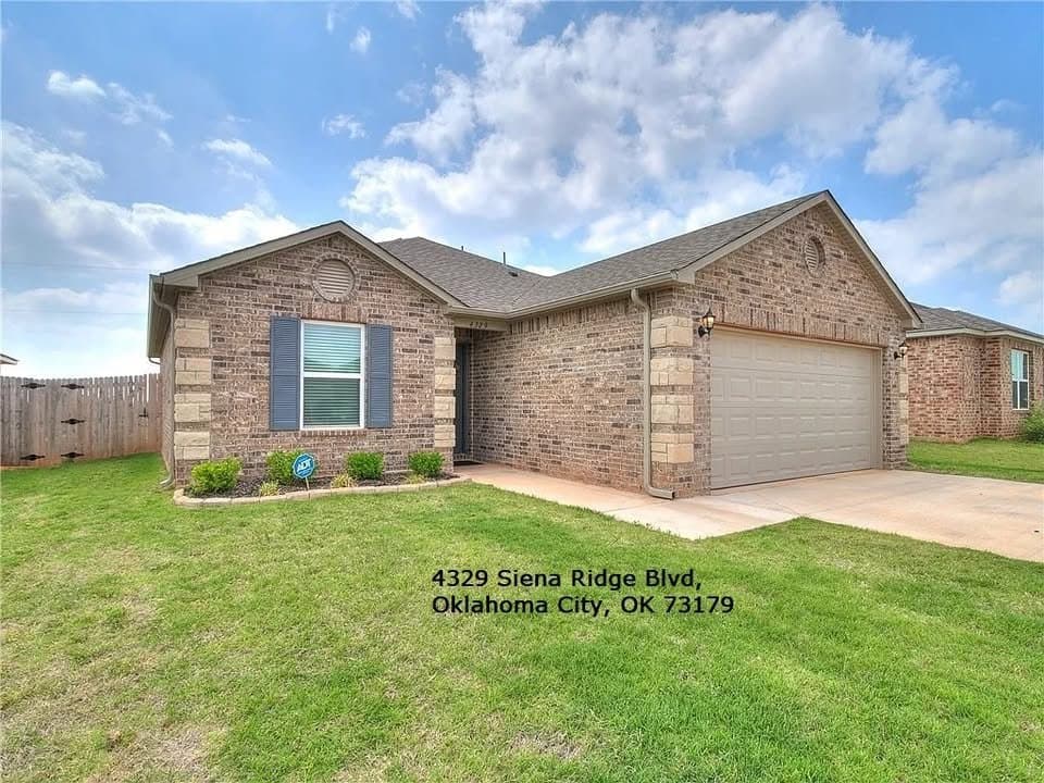 Oklahoma City House: 4329 Siena Ridge Blvd