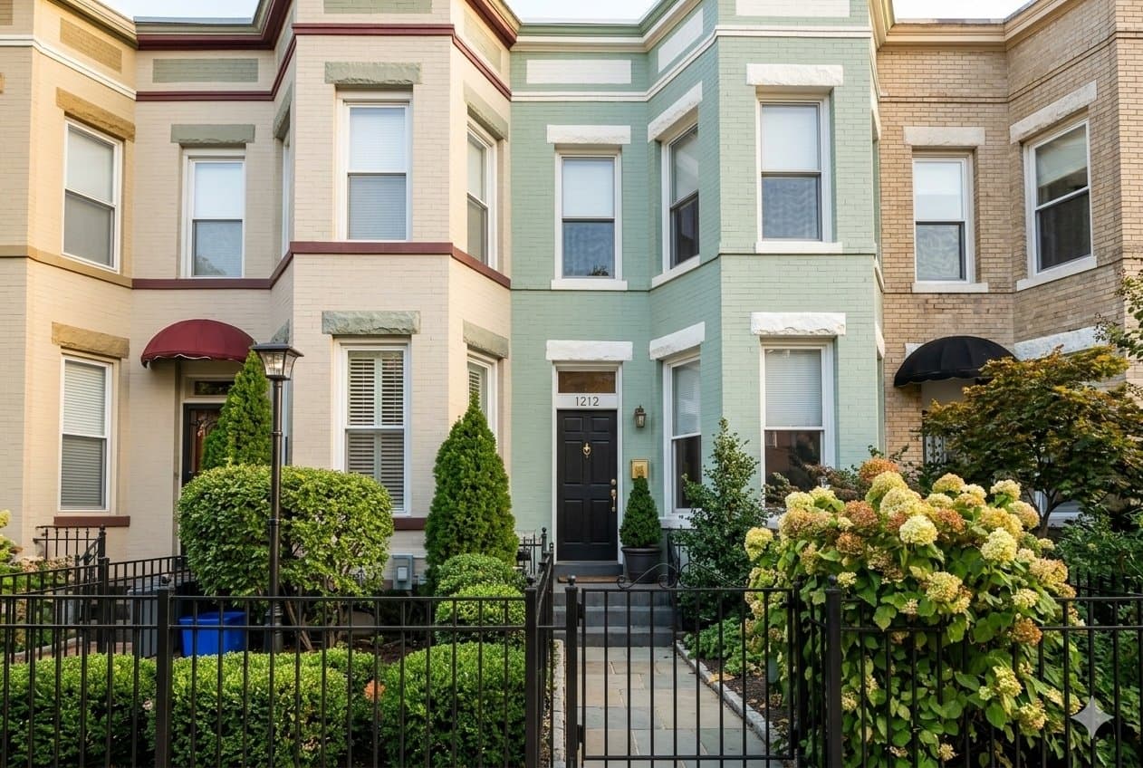 Washington Townhome: 1506 1st. Street NW