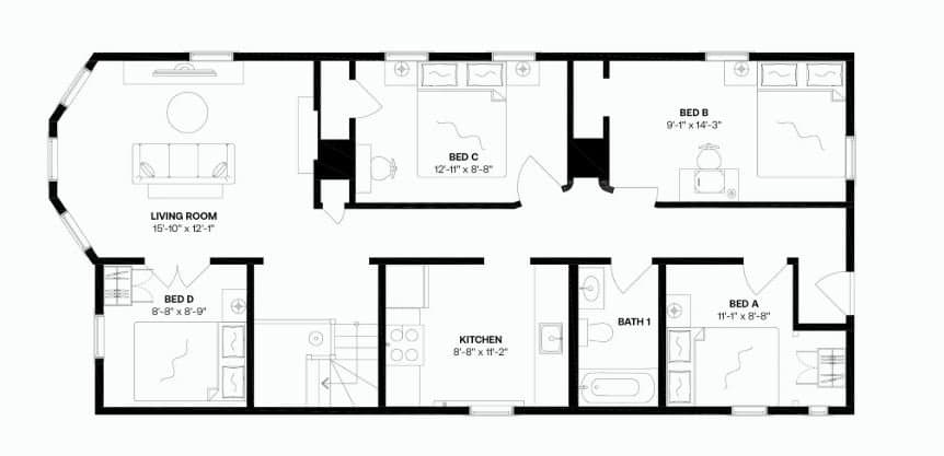 Boston Apartment: 101 Calumet Street