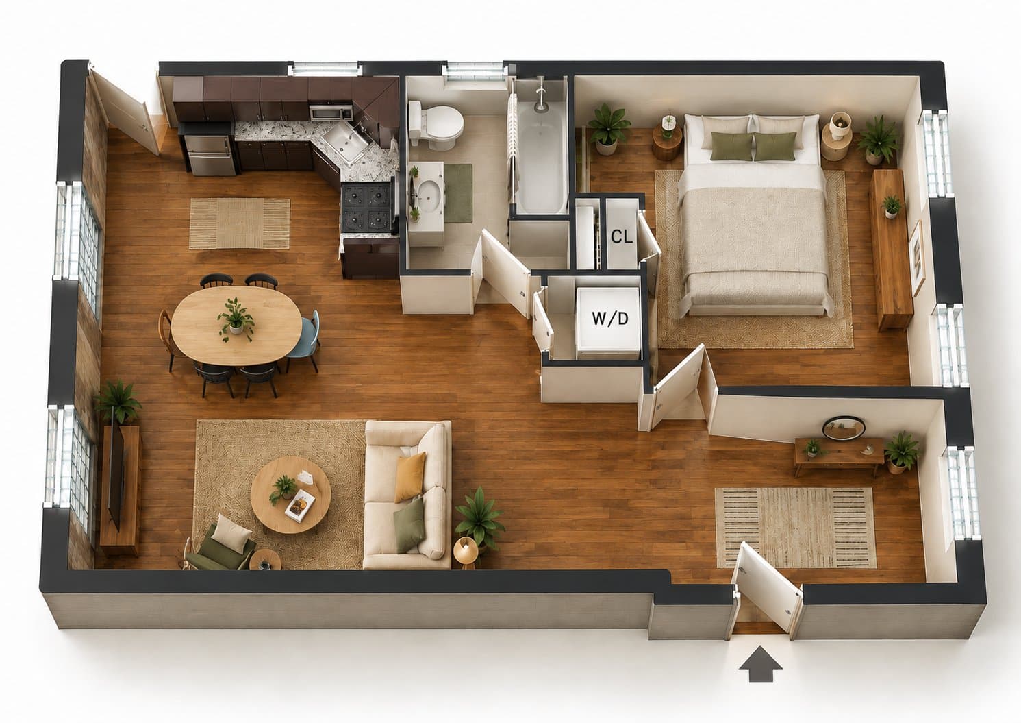 Chicago Apartment: 3535 W Armitage Ave