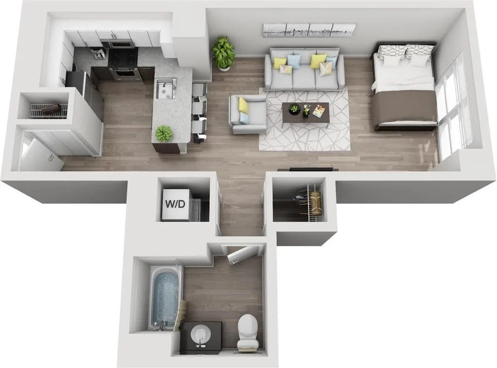 Chicago Apartment: 180 north jefferson street