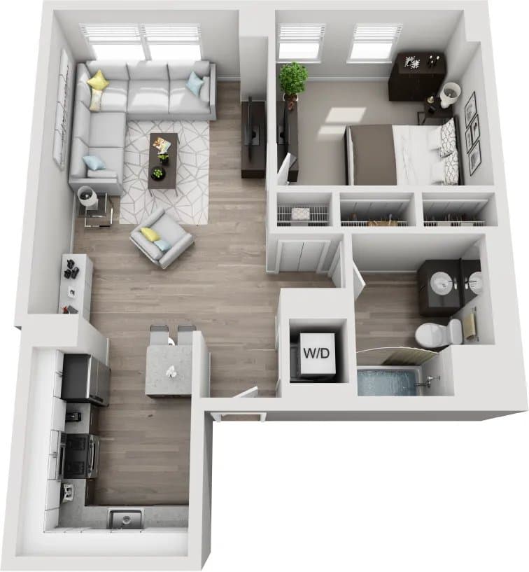 Chicago Apartment: 180 north jefferson street