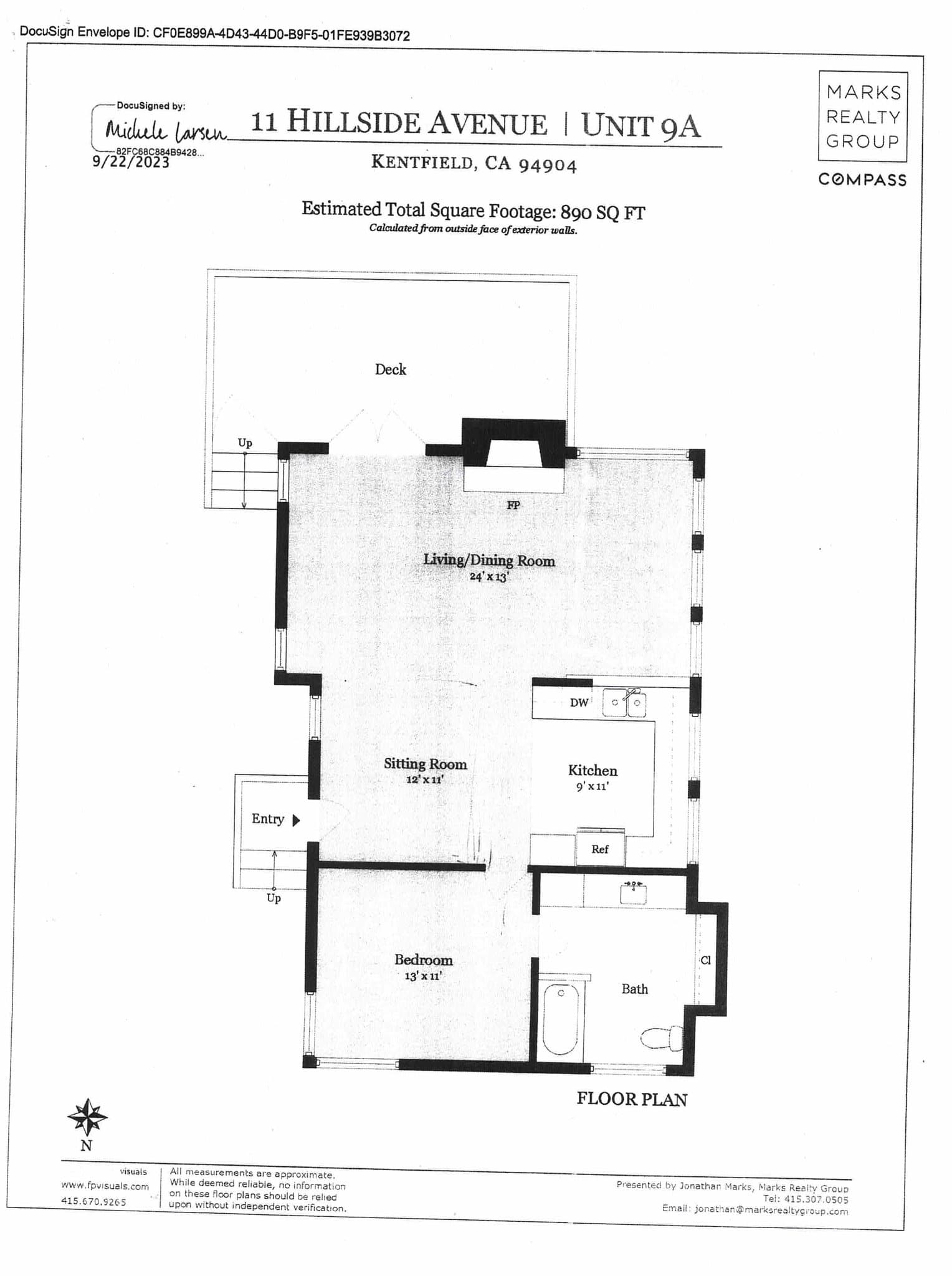 Kentfield Apartment: 11 Hillside drive