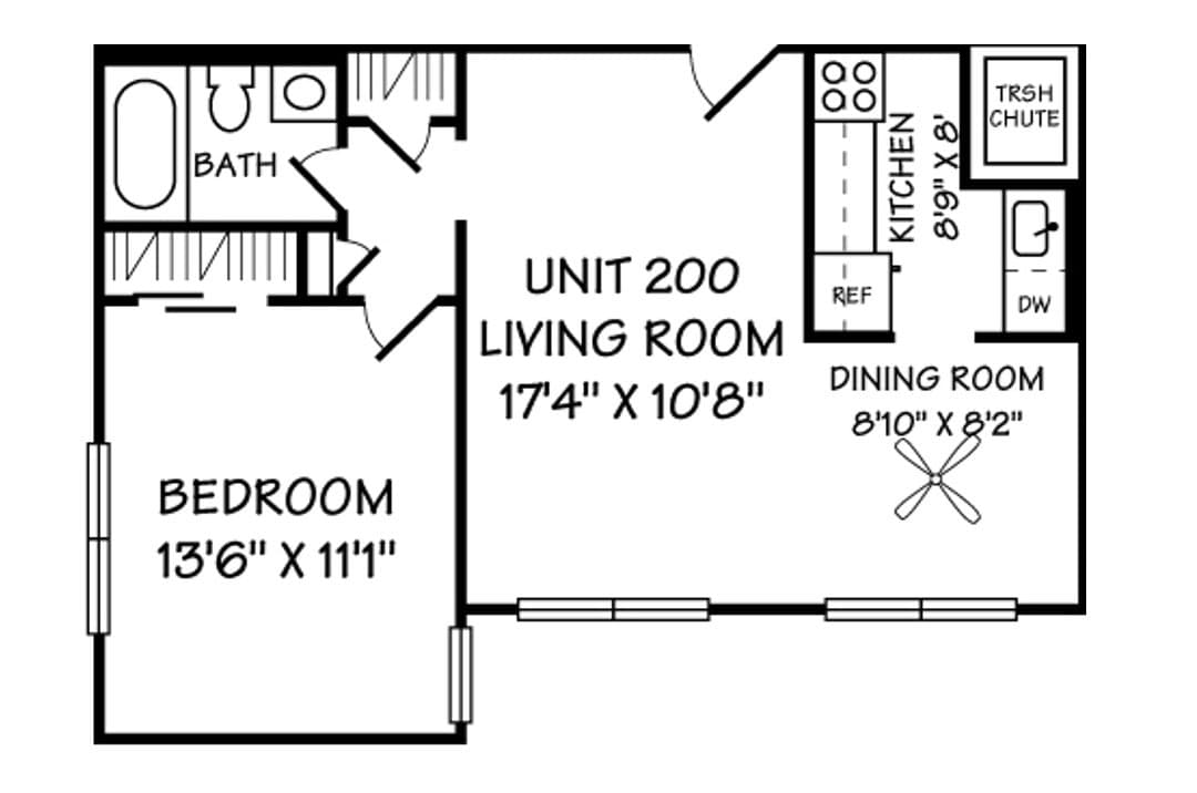Washington Apartment: 4465 MacArthur Blvw NW