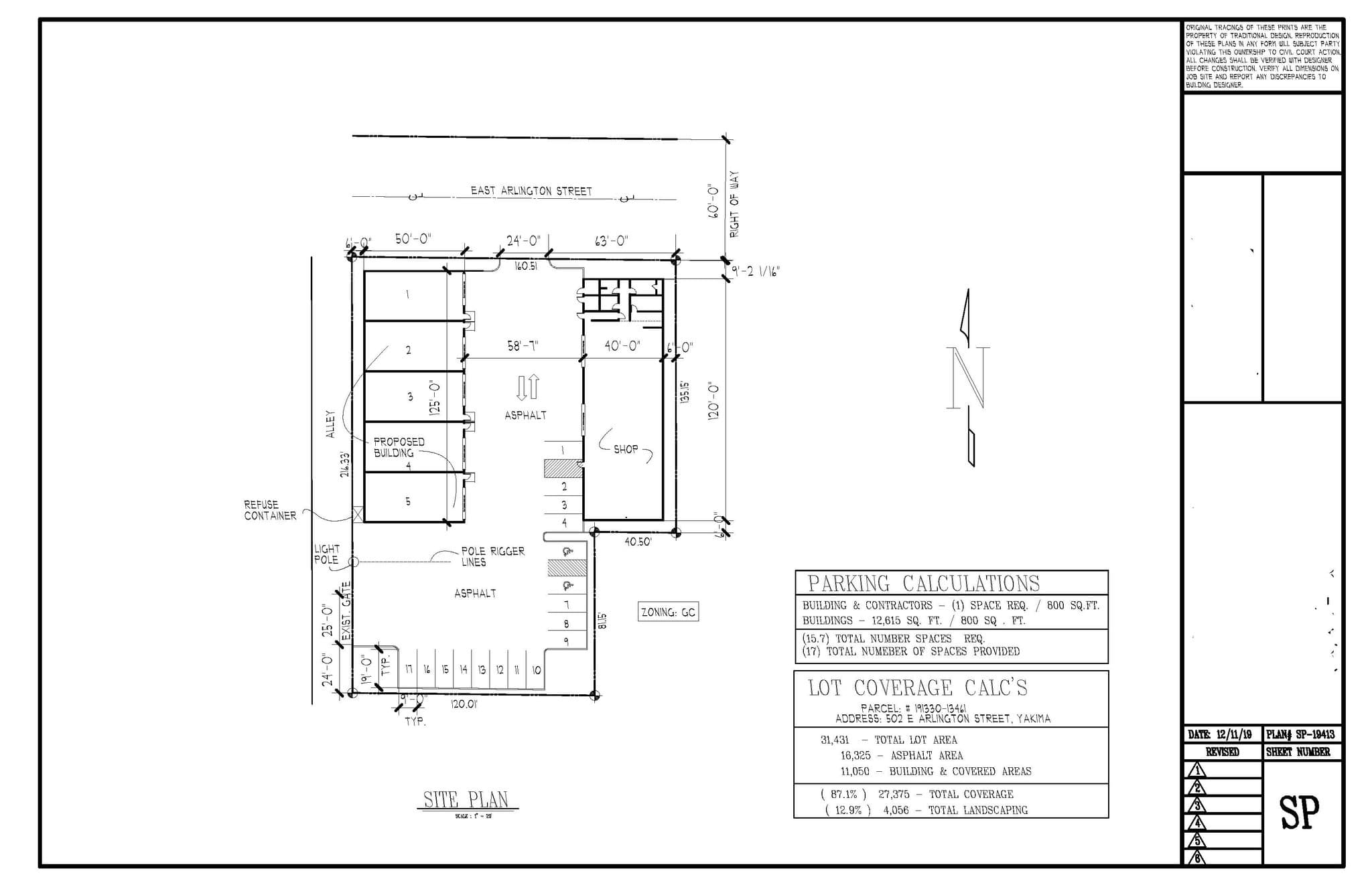 Yakima Other: 502 E. Arlington St. #5