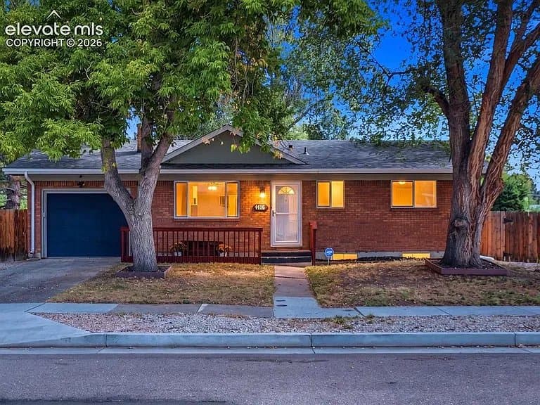 Colorado Springs House: 4416 E San Miguel St