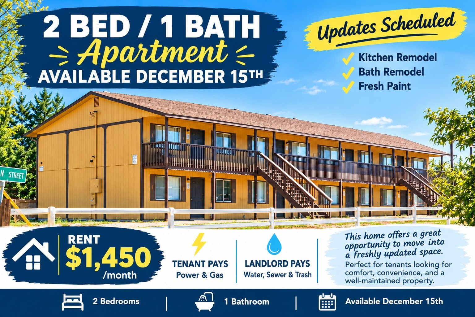 Cottonwood Apartment: 1111 E Cochise