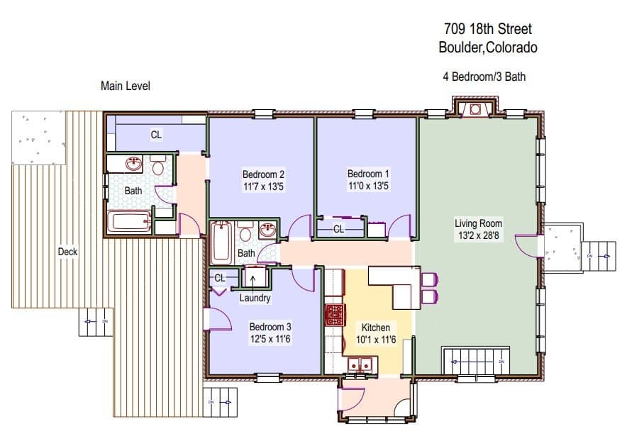 Boulder House: 709 18th