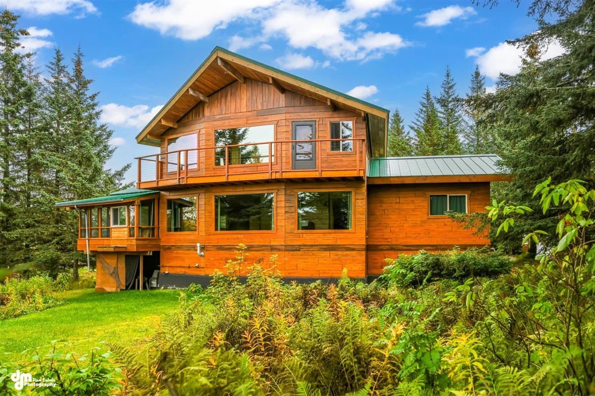 Anchor Point House: 35625 Anchor River Air Park Ln
