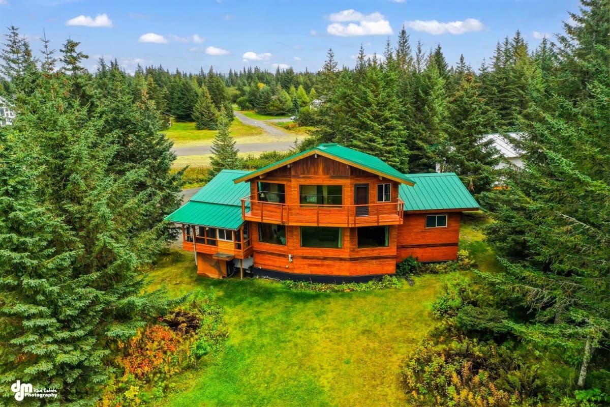 Anchor Point House: 35625 Anchor River Air Park Ln
