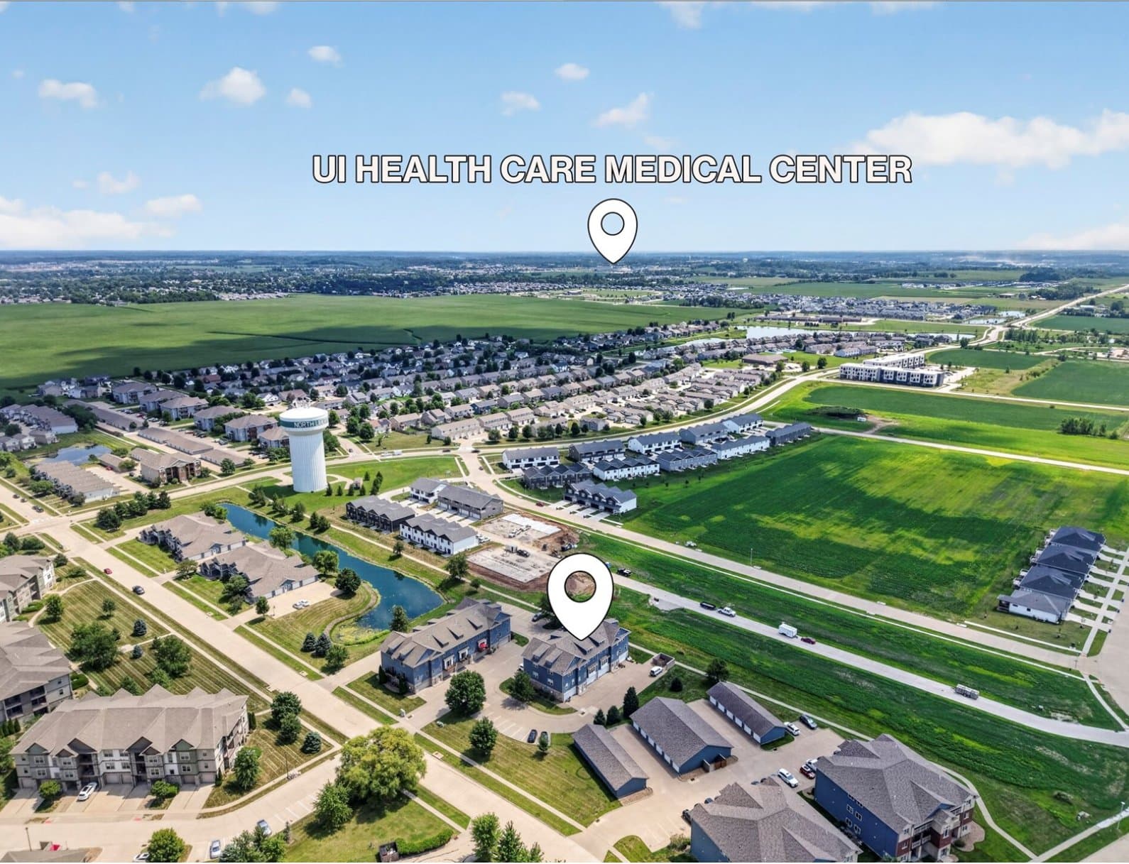 North Liberty Townhome: 420 Glenmoor Pl