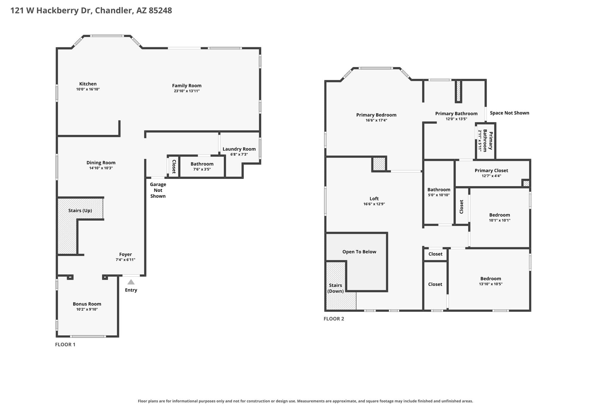 Chandler House: 121 W Hackberry Dr